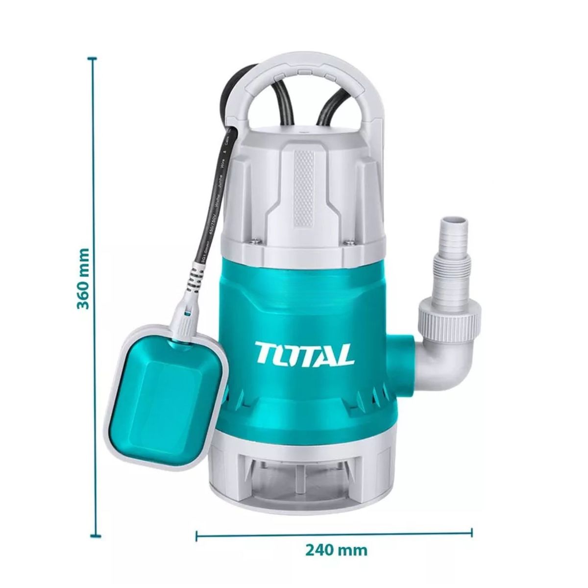 TOTAL TOOLS - Bomba sumergible 750w 1HP Total