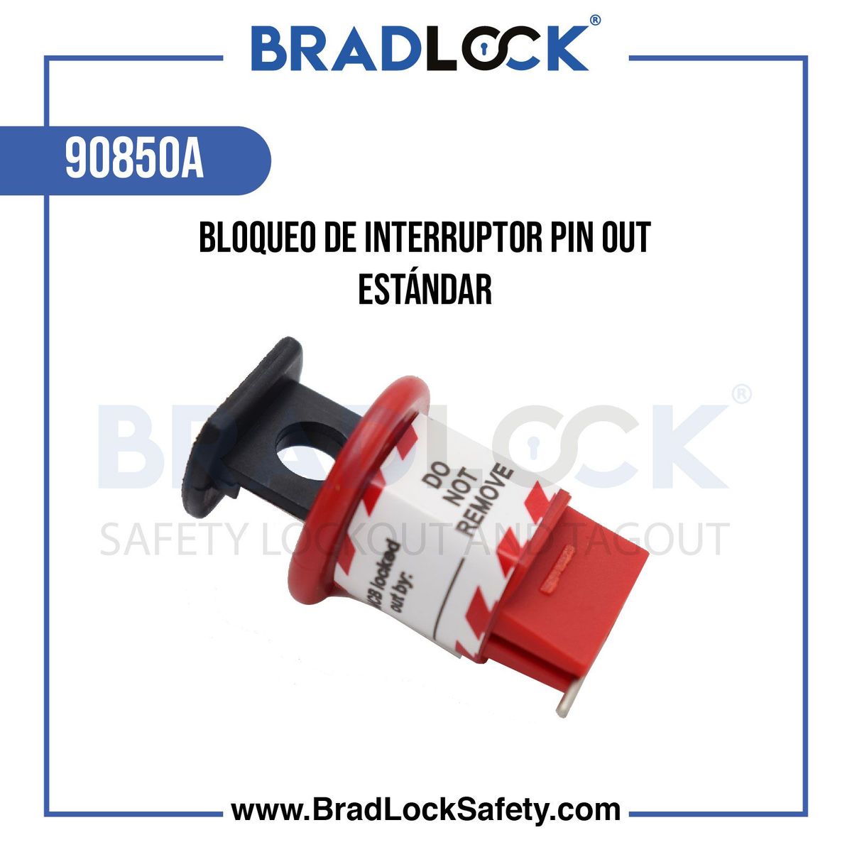 BRADLOCK - Bloqueador de Disyuntores en Miniatura