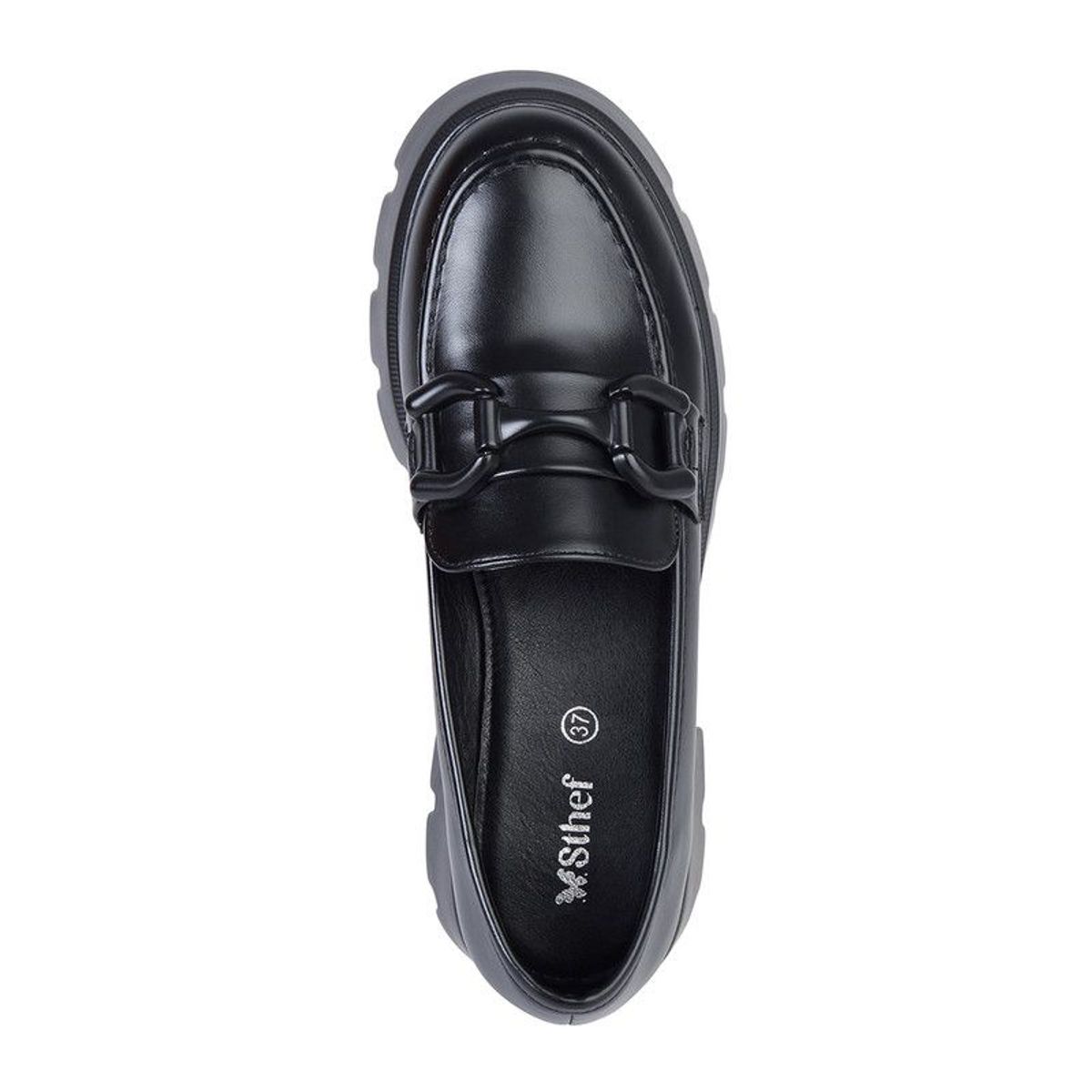 STHEF - Mocasines y Balerinas DAMA STHEF 7929 NEGRO