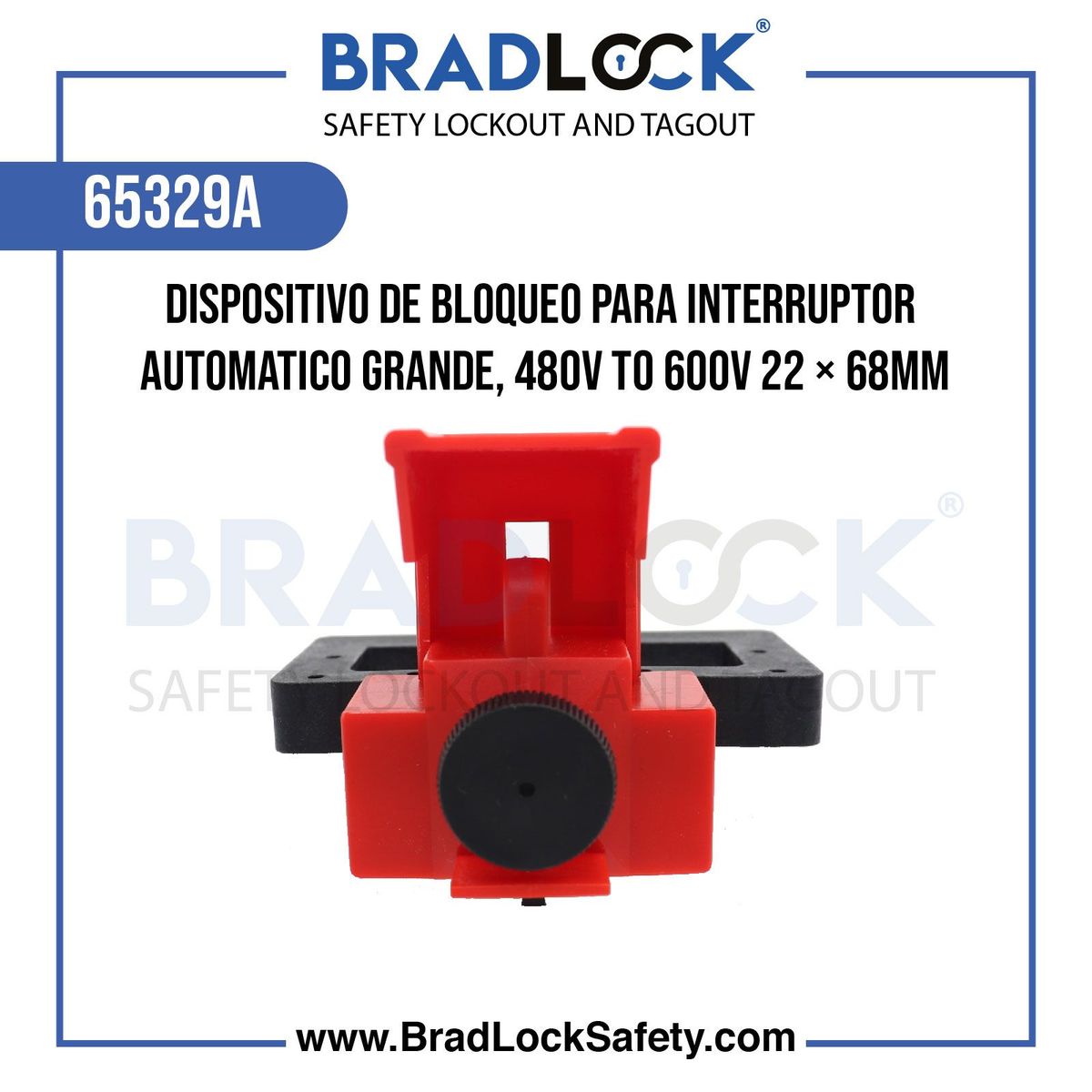 BRADLOCK - Bloqueo de Interruptor de abrazadera grande