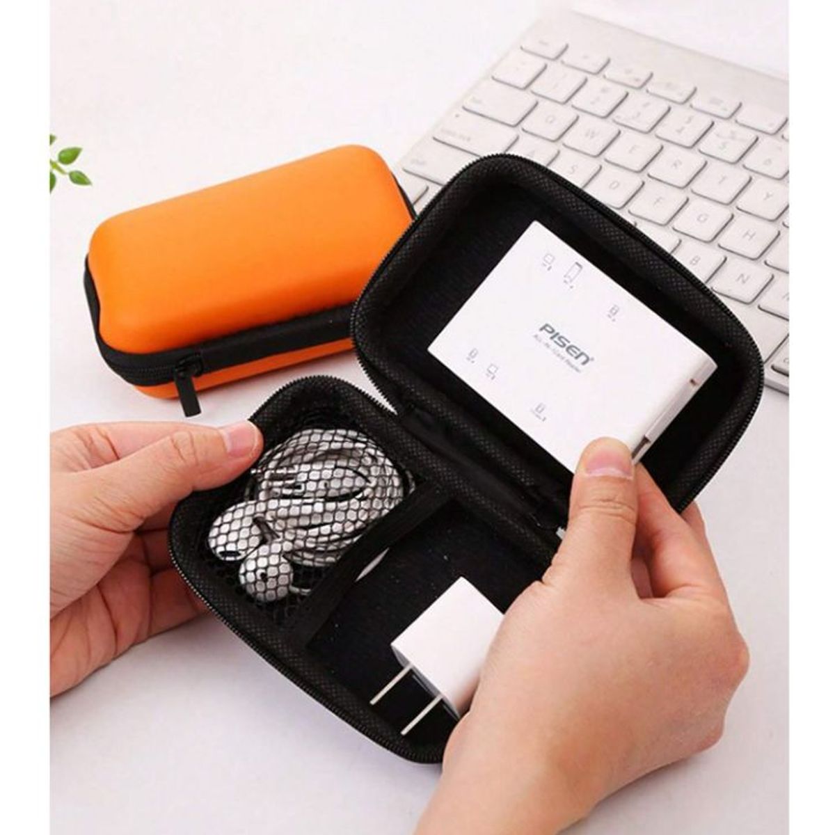 GENERICO - FUNDA DE ALMACENAMIENTO PARA CABLES YO CARGADOR