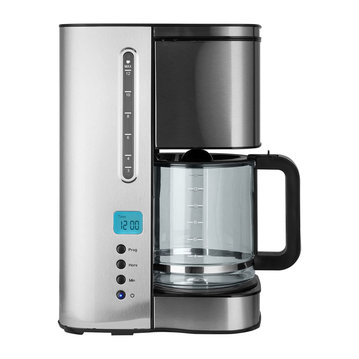 IMACO - Cafetera electrica 12 tazas control digital imaco cm1281