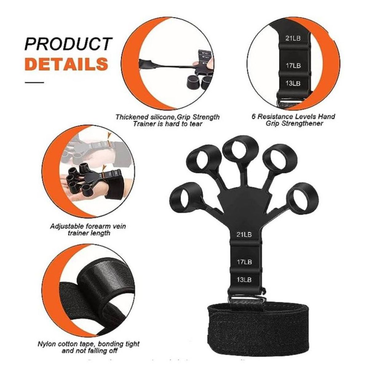 OEM - Fortalecedor de Dedos Entrenador de Manos