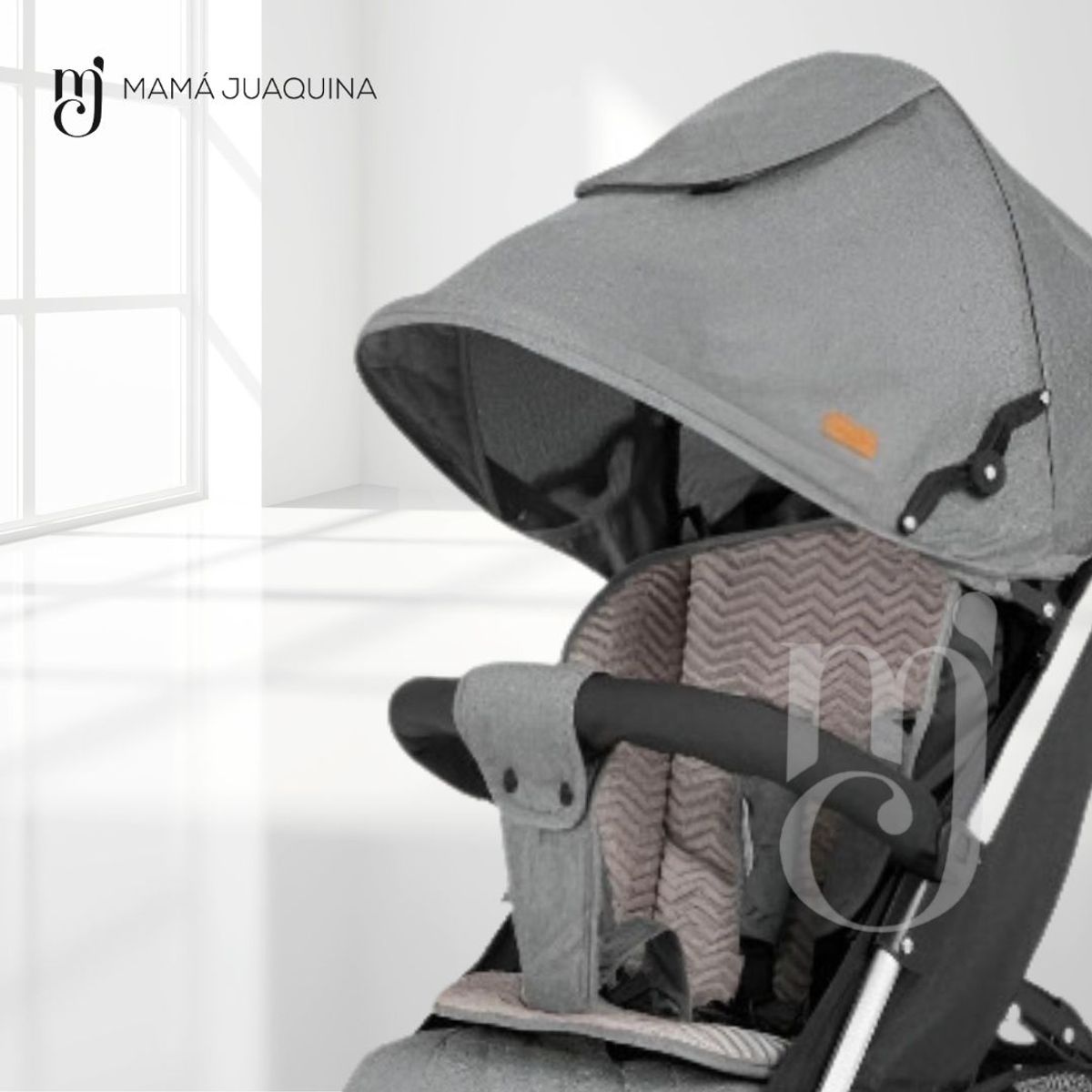 BABY - Coche Bastón Deportivo «MORGAN» Edición Limitada Gray
