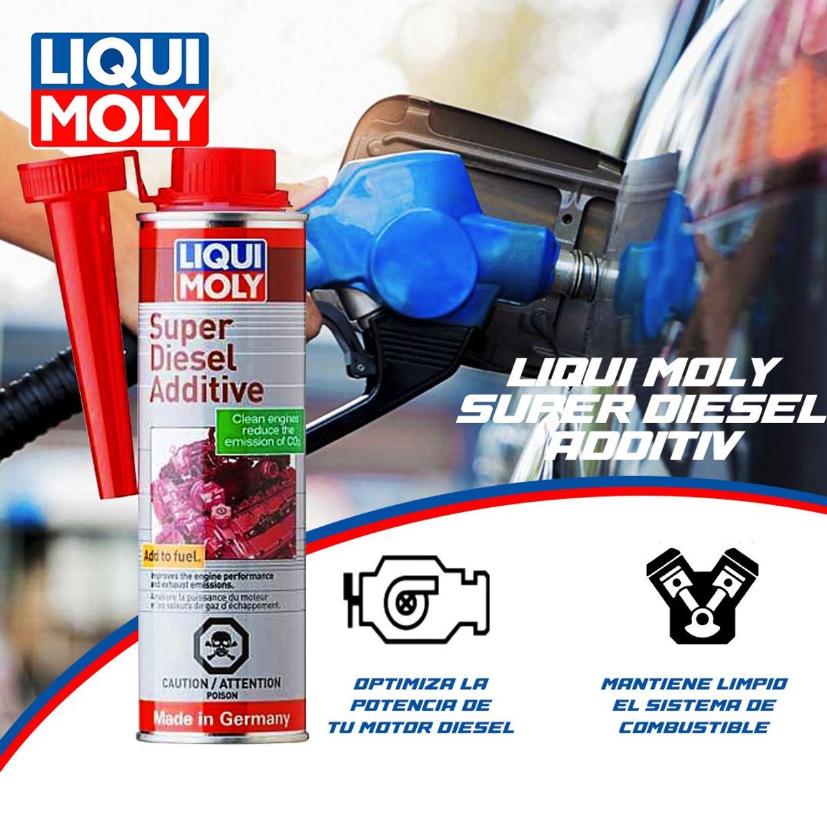 LIQUI MOLY - LIQUI MOLY ADITIVO LIMPIADOR DE SISTEMA DE INYECCION DIESEL
