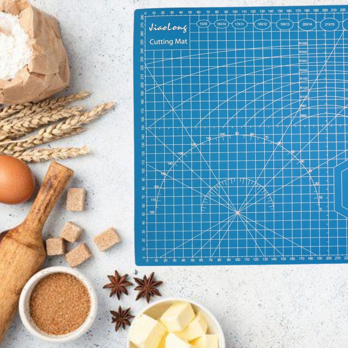 GENERICO - Cutting Mat A3 Plancha de corte 30x45 cm autocurativa Celeste