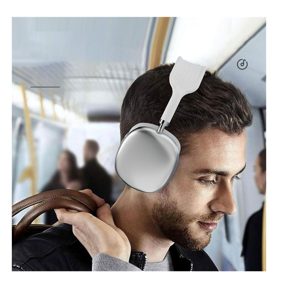GENERICO - Audífonos Bluetooth vincha P9 - Blanco
