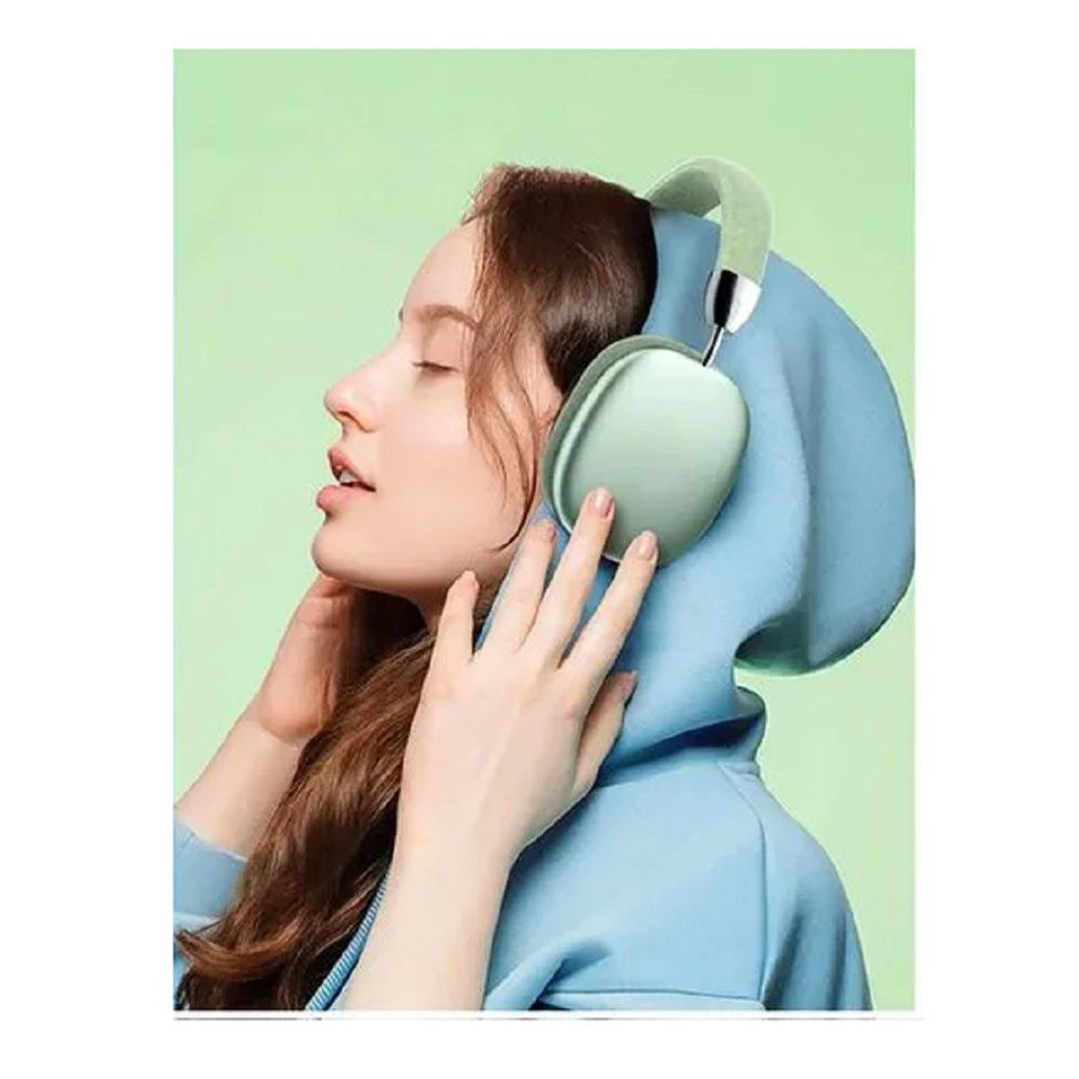 GENERICO - Audífonos Bluetooth Vincha P9 PRO MAX - Verde