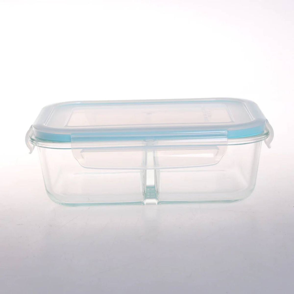 GENERICO - Set 3 contenedores herméticos con divisiones vidrio