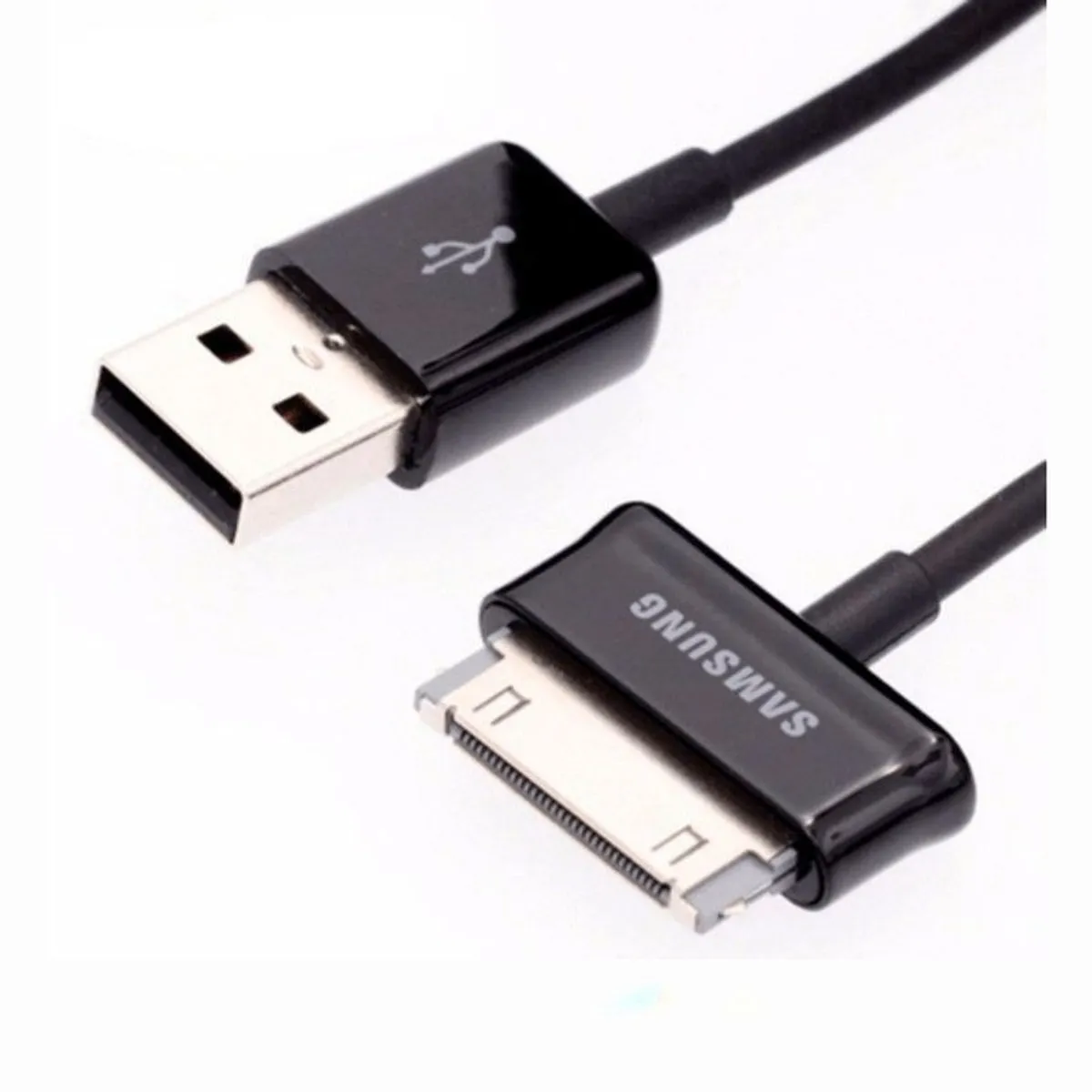 SAMSUNG - Cable Usb Para Samsung Galaxy Tab 1 2 Carga Y Sincroniza Negro