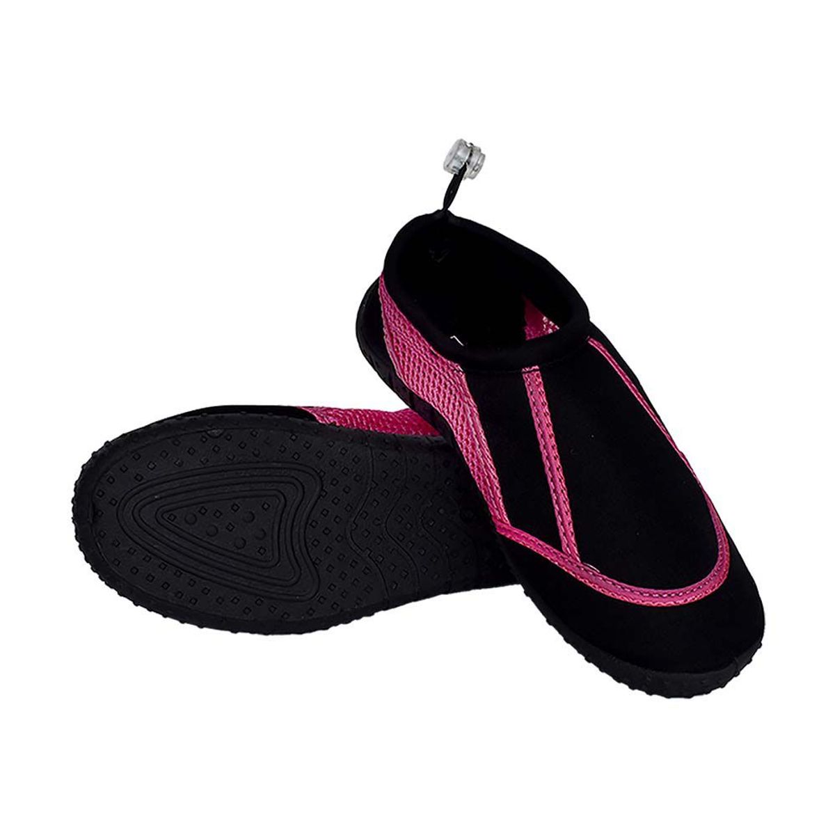 GENERICO - AQUASHOES - ZAPATILLAS DE AGUA PUNTA SAL NEGRO FUCSIA TALLAS 35 AL 40