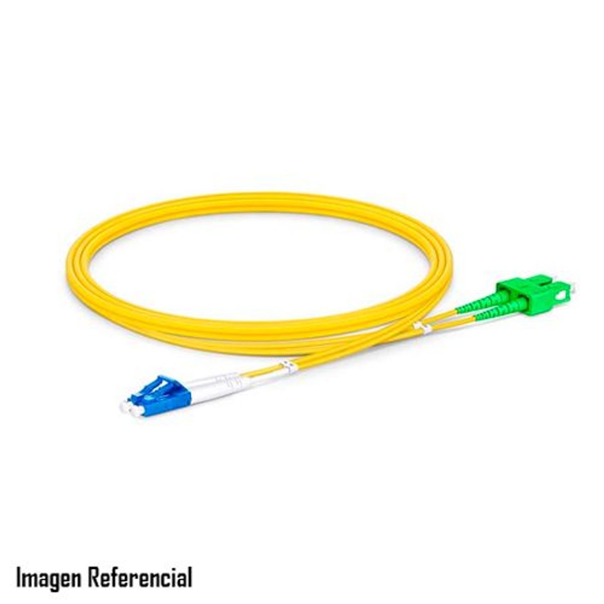 GENERICO - PATCH CORD DUPLEX DE FIBRA MONOMODO 3MM, 1.5M PN: FOP-D-LCUPC-LCUPC1.5