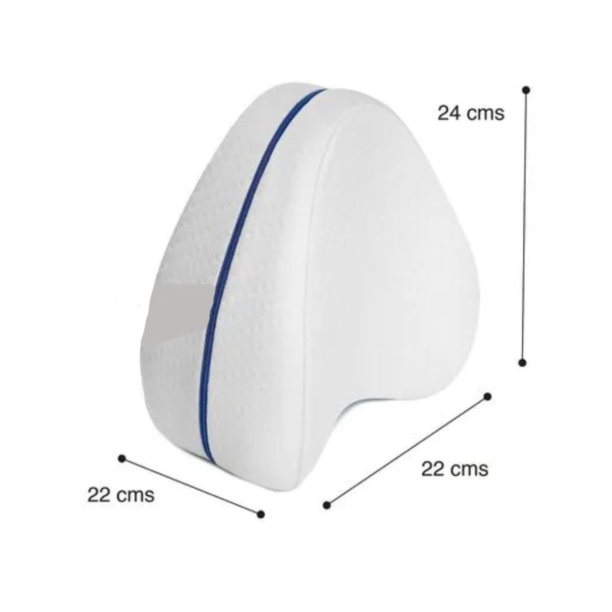 GENERICO - Almohada Cojín Ortopédica para Piernas y Rodillas.