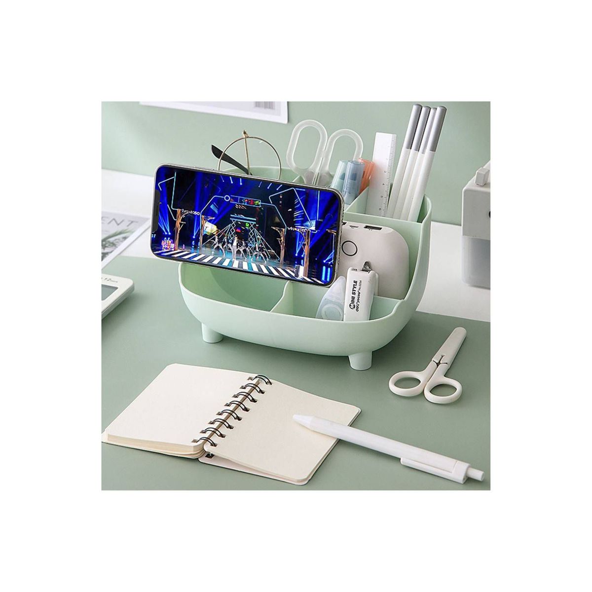 GENERICO - Cesta Organizador Escritorio Oficina Porta Lapiceros