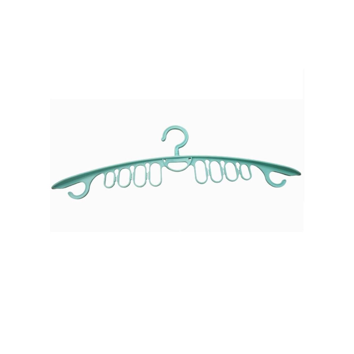 GENERICO - Colgador o Gancho de Ropa Ahorro de Espacio Set x4 Verdes
