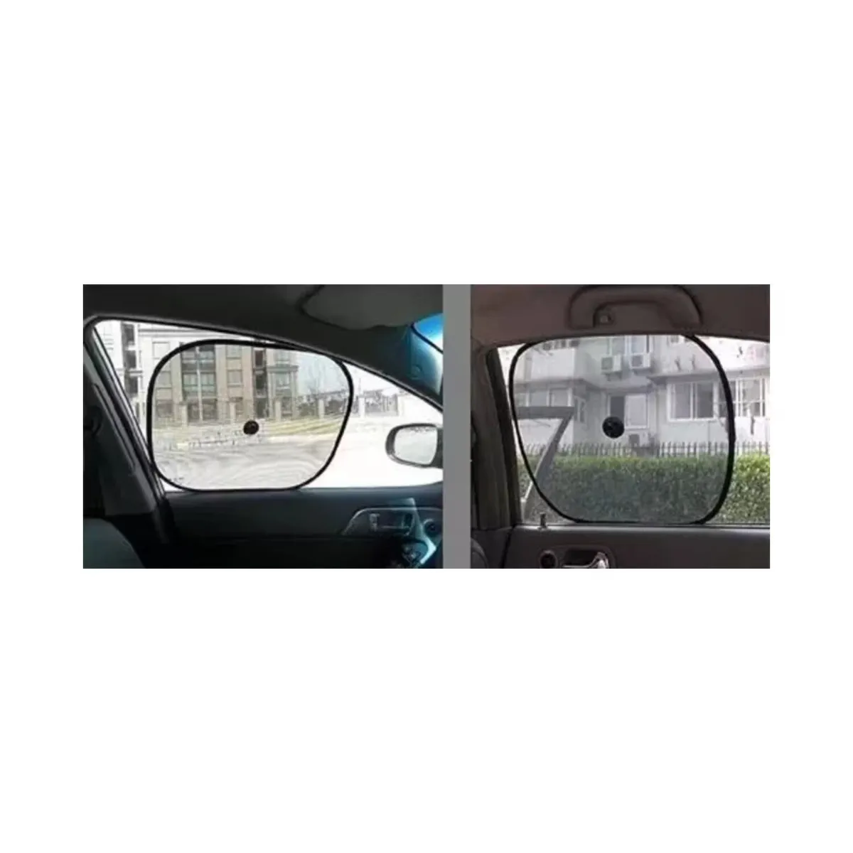 B EQUIP - Set 2 Parasoles Laterales de AUTO B-EQUIP Gris BEQ1001