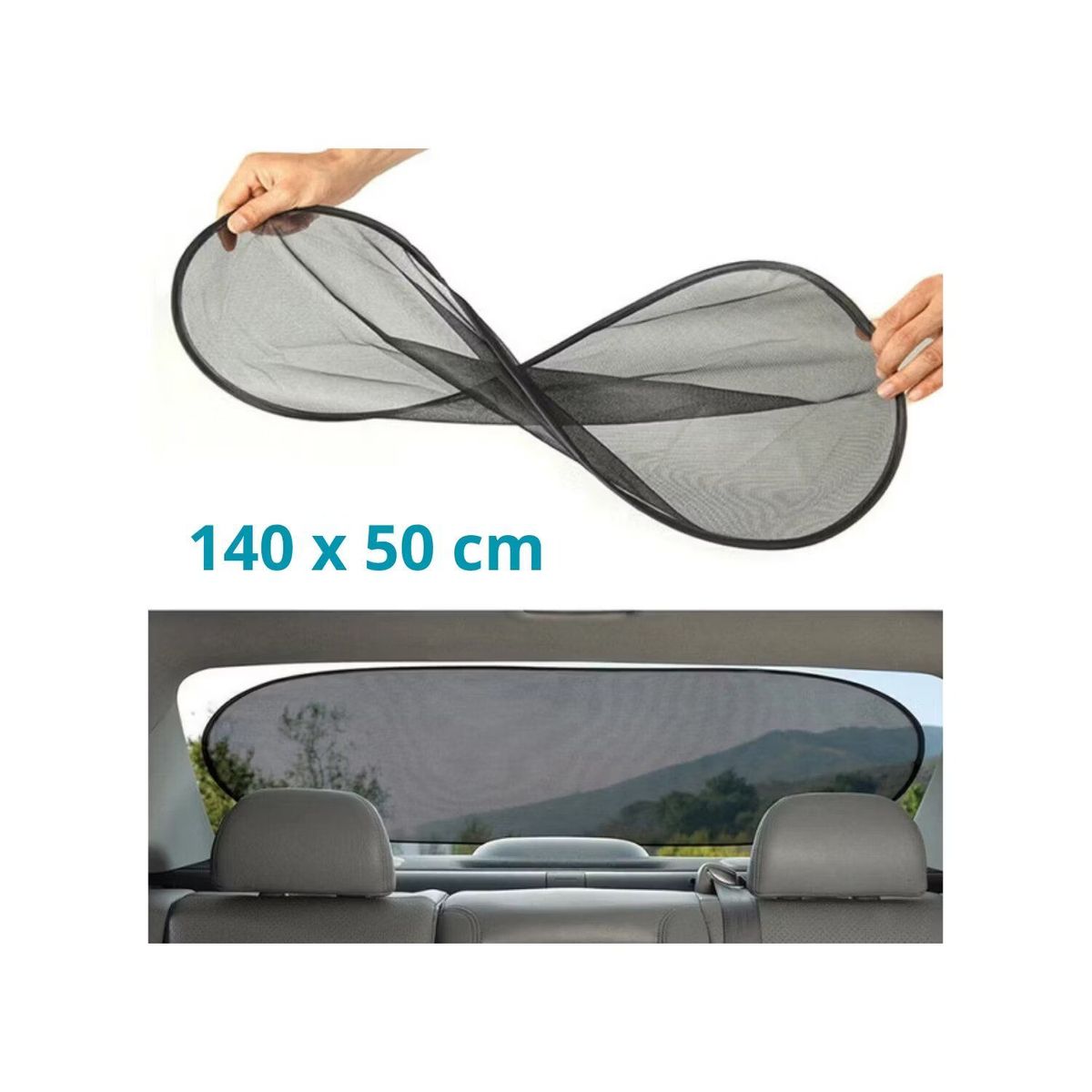 B EQUIP - Parasol Triple Capa B-EQUIP para Auto BEQ1111