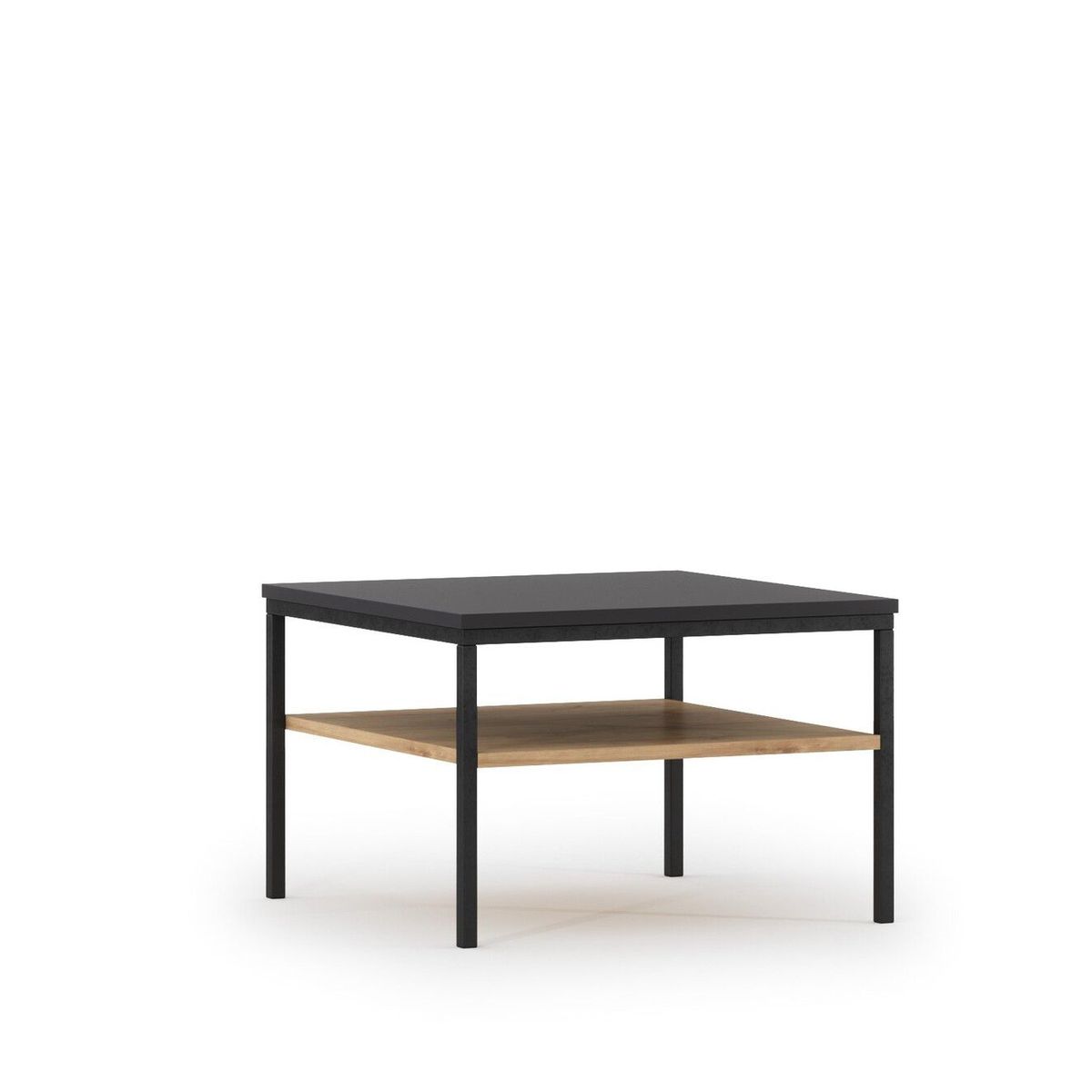 TU MESITA - Mesa de Centro Industrial Kenia Color DunaNegro TU MESITA