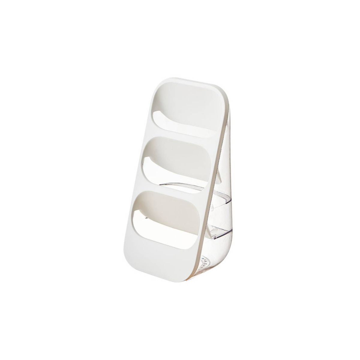 GENERICO - Organizador Porta Cubiertos Triangular 3 Compartimientos