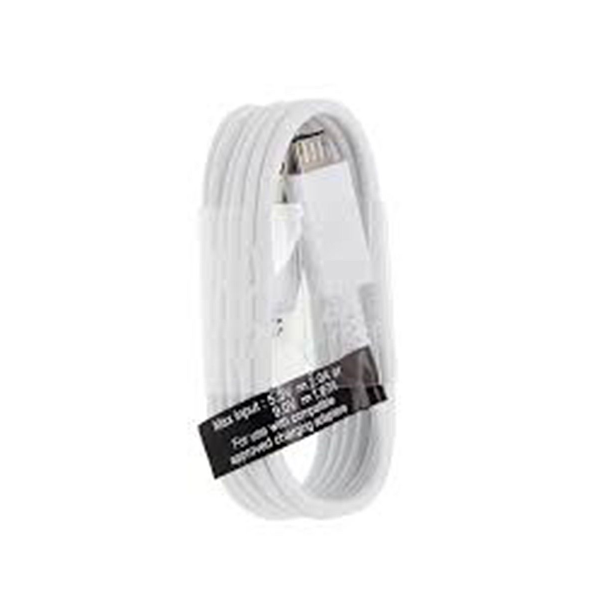 GENERICO - CABLE DE DATOS TIPO USB-V8 MICRO S6 S7 BLANCO