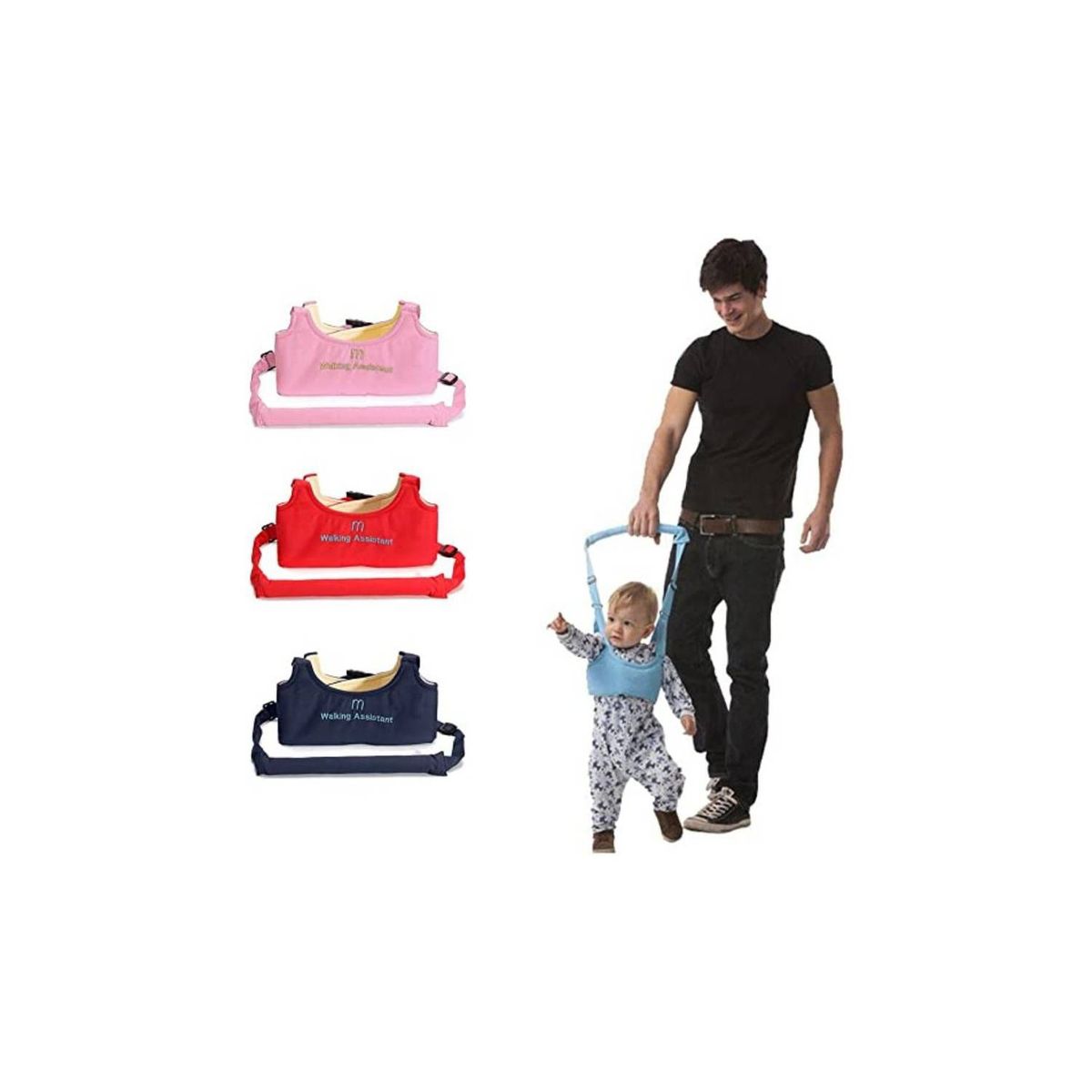 GENERICO - Arne de Bebe Entrenador para Caminar Color Celeste