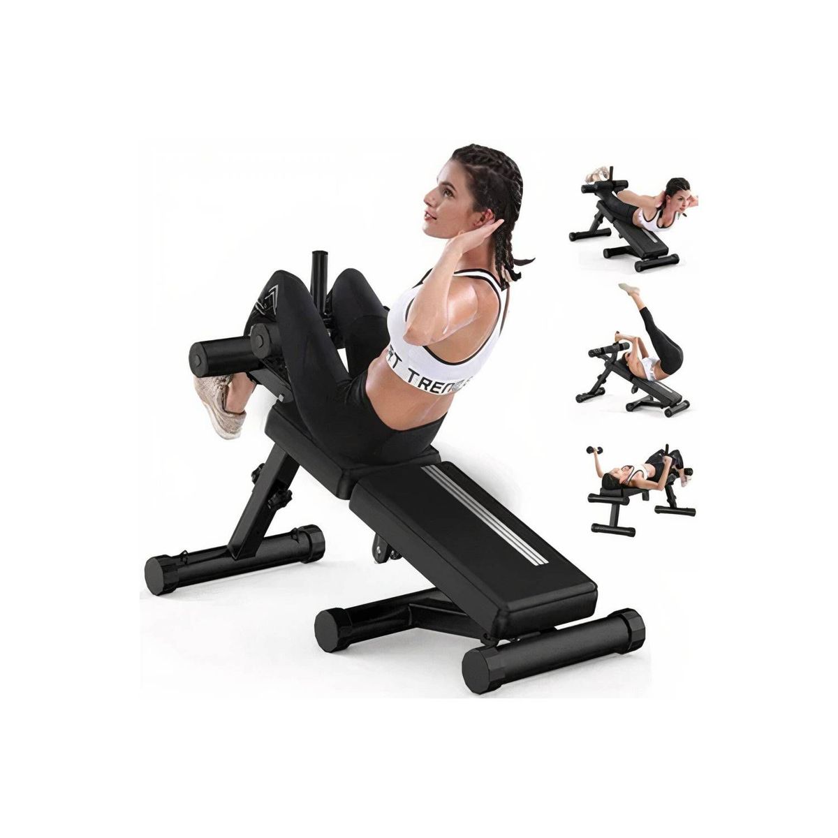 GENERICO - Banco para Abdominales y Pesas ps01