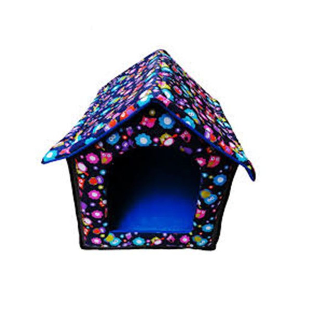 GENERICO - Casa para Mascota Desarmable de Tela Suave Tamaño Mediano