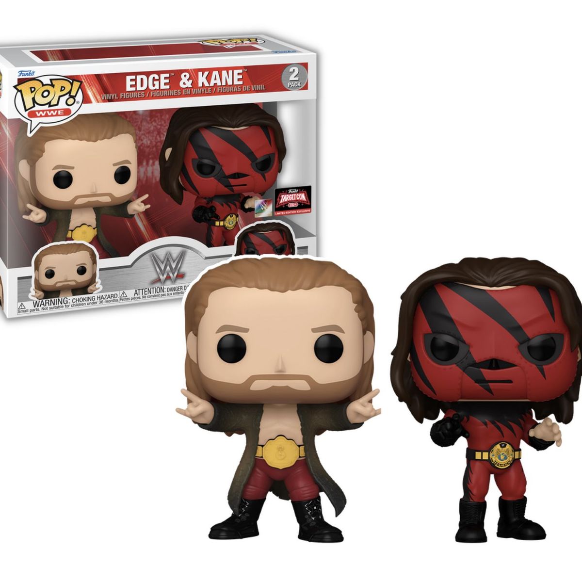 FUNKO - Edge Y Kane Funko Pop 2pack Exclusivo Wwe Target