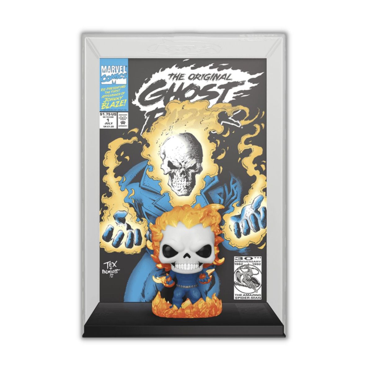 FUNKO - Ghost Rider Funko Pop 47 Comic Covers Marvel Exclusivo