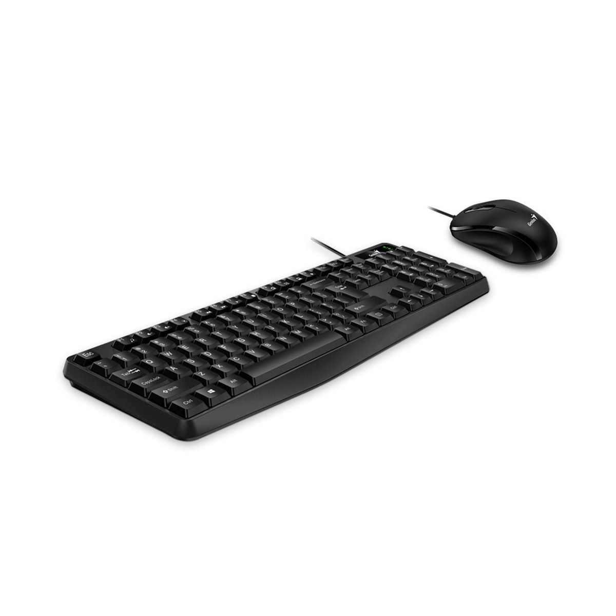 GENIUS - Teclado Genius+Mouse KM-170 Usb Multimedia Sp Black