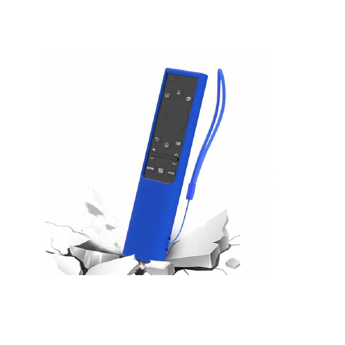 OTTOWARE - FUNDA PARA CONTROL REMOTO SAMSUNG QLED AZUL