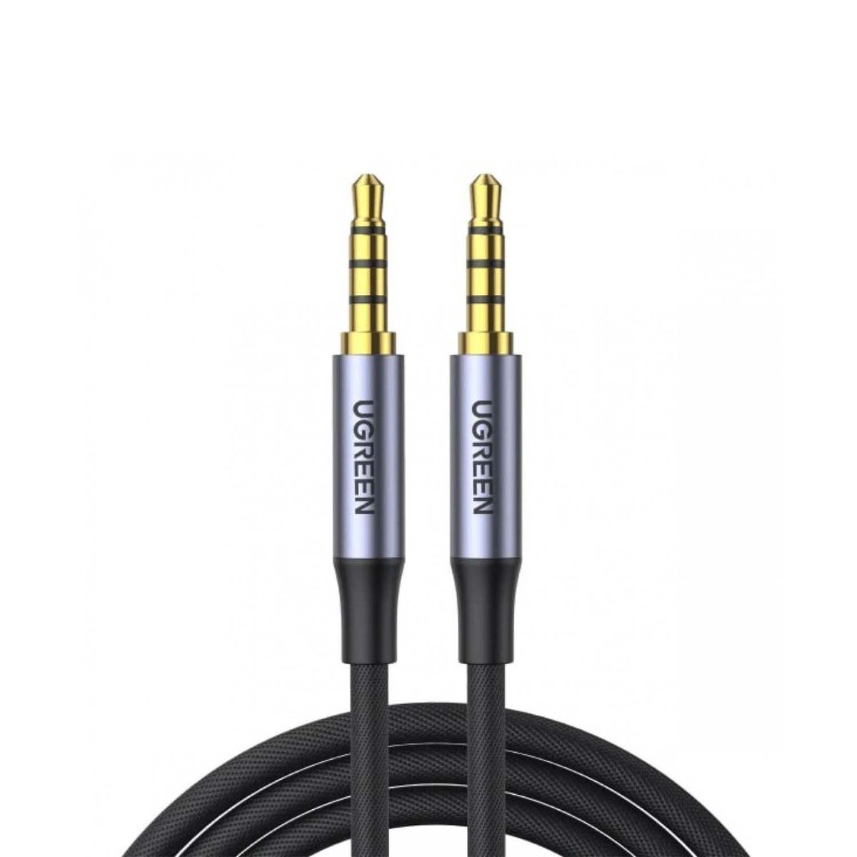 UGREEN - Cable Ugreen Jack 3.5Mm Jack 3.5Mm De 4 Polos 2M 20782 Black