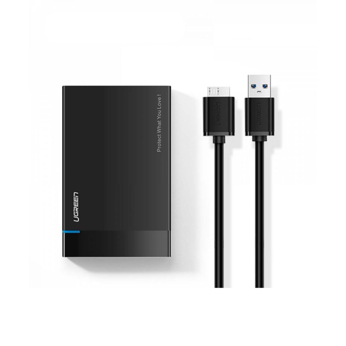 UGREEN - Case Ugreen 2.5 Sataiii Ssd/Hdd 5GBps 6Tb Us221 Usb 3.0 Black