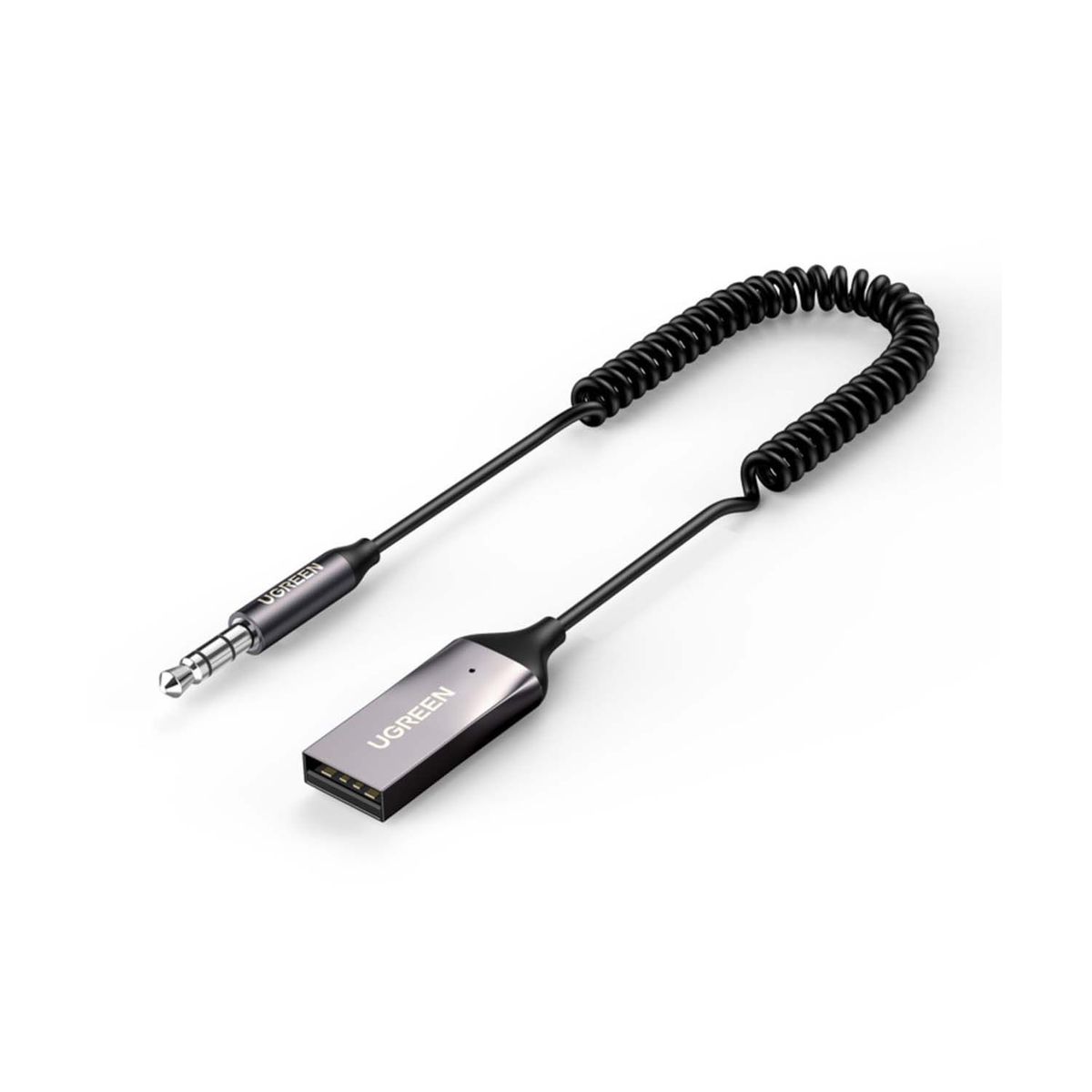 UGREEN - Adaptador Ugreen Auxiliar A Bluetooth 5.0 Black