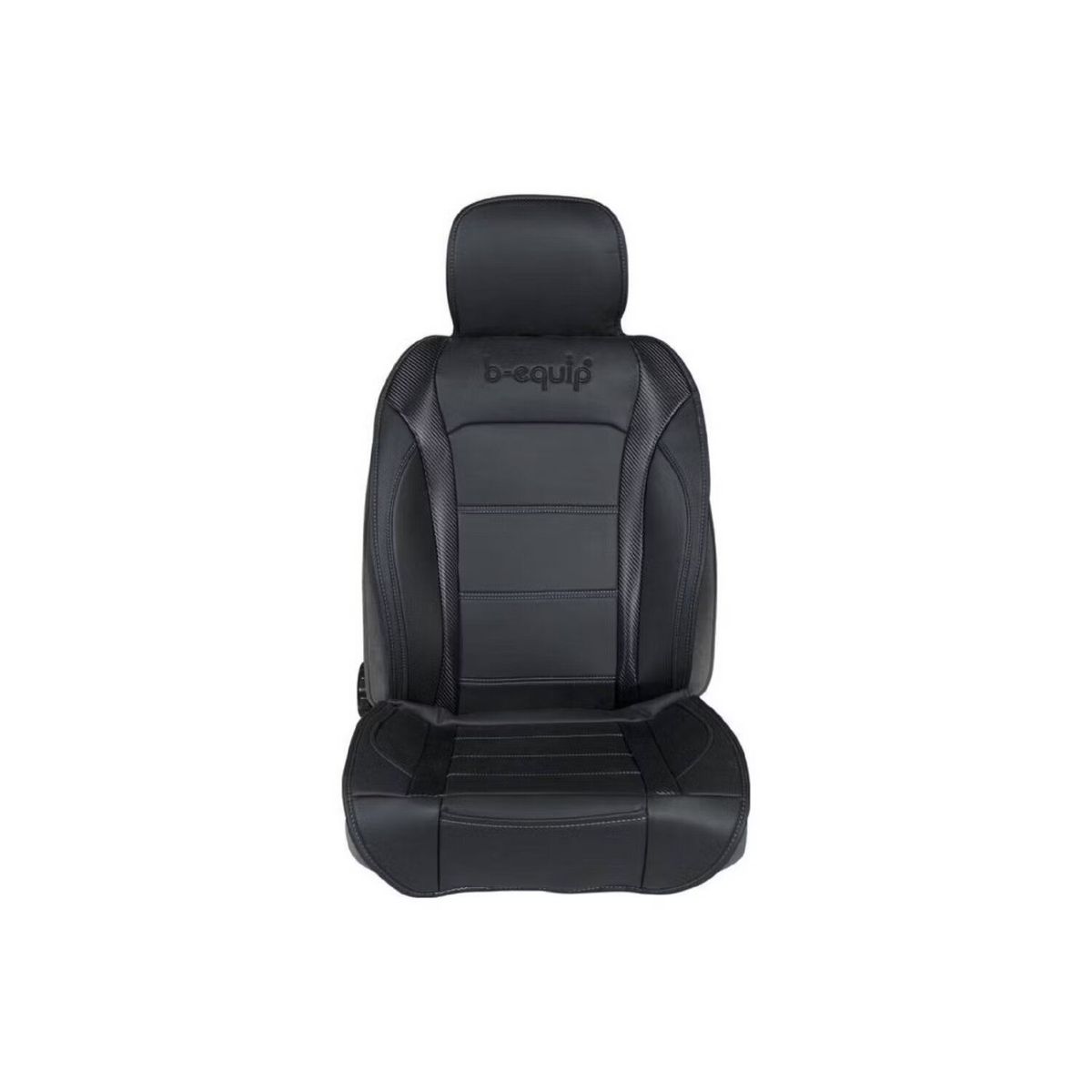 B EQUIP - Funda de Asiento Auto B-EQUIP Respaldo Ergonómico ADV1638GR