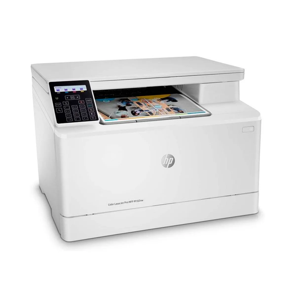 HP - Impresora Multifuncional HP a Color LaserJet Pro M182NW Wifi