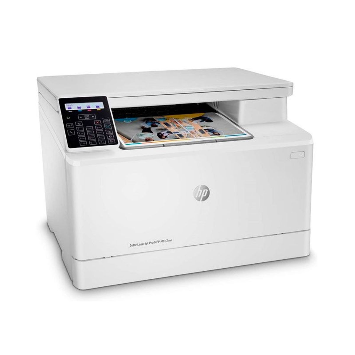 HP - Impresora Multifuncional HP Color LaserJet Pro M182nw LAN Wi-Fi