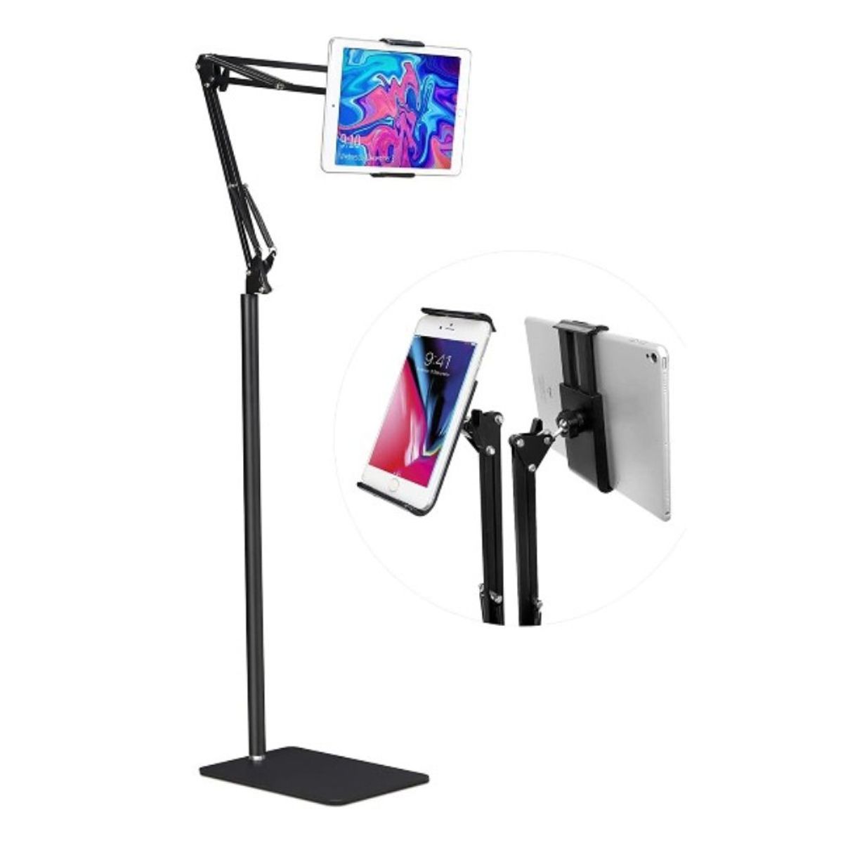 GENERICO - Soporte de Celular Tablet Pedestal para Suelo Piso 140cm