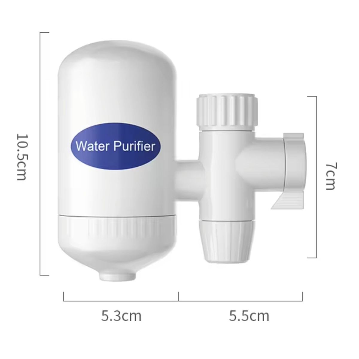 GENERICO - Filtro Purificador de Agua para Caño Libre de BPA