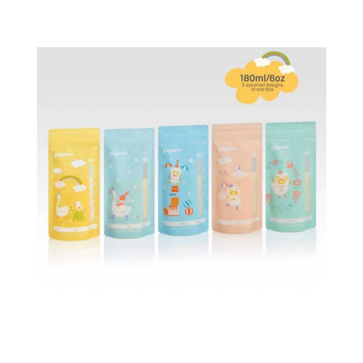 PIGEON - Bolsas de almacenamiento de leche materna pigeon x 25 unid