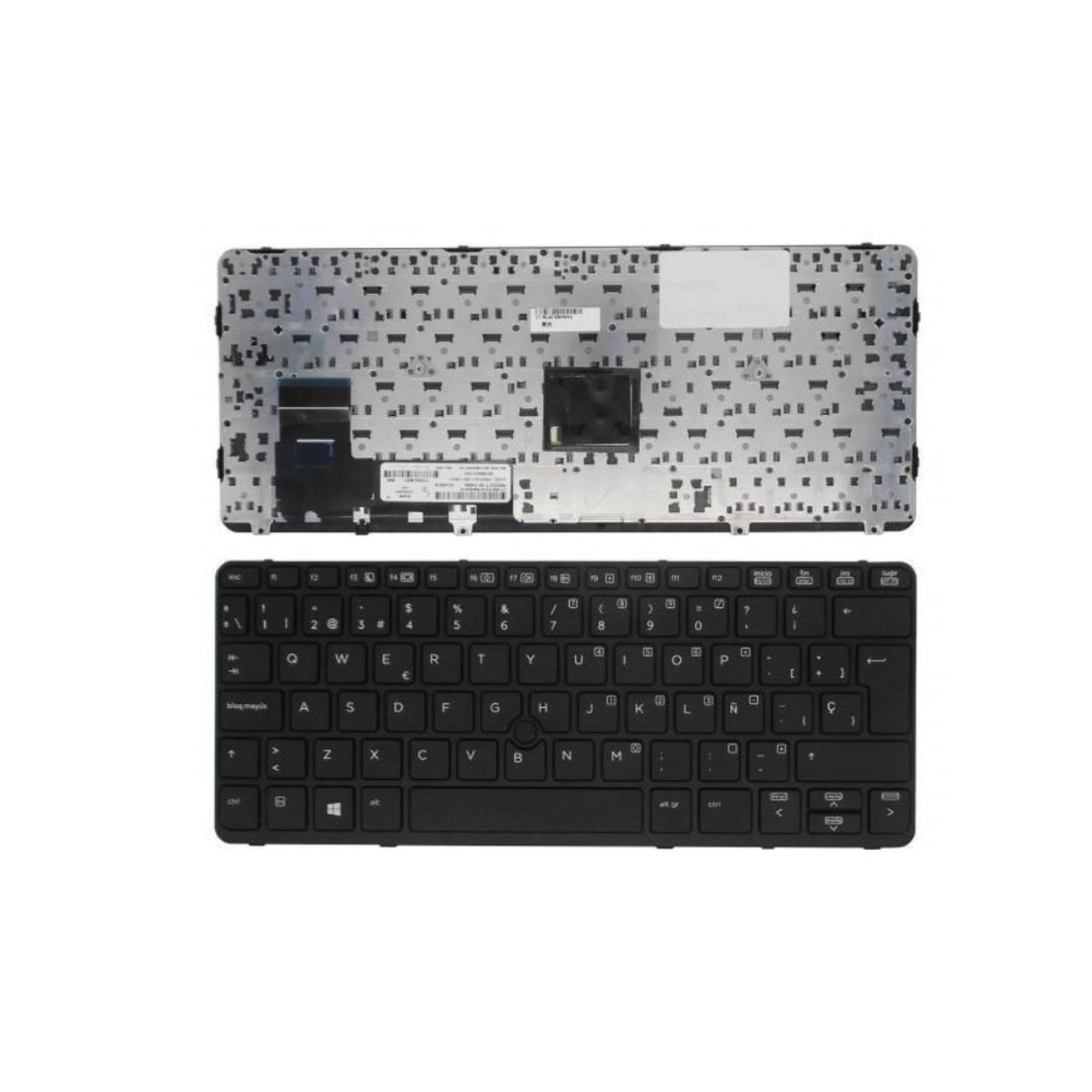 GENERICO - Teclado Para Laptop Hp.  Elitebook.  820-G1. 820-G2. 820-G3