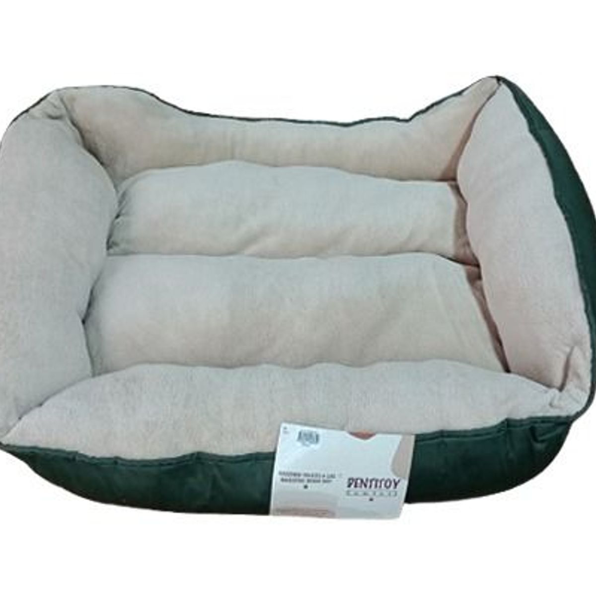 GENERICO - CAMA PARA PERRO PUFF EXTRA GRANDE COLOR VERDE
