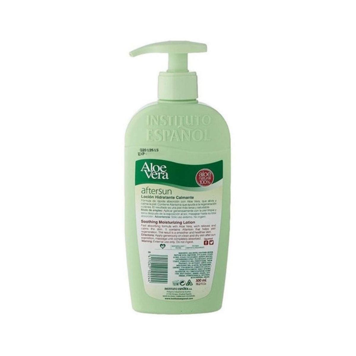 INSTITUTO ESPANOL - Loción after sun Aloe Vera 300ml - Instituto Español