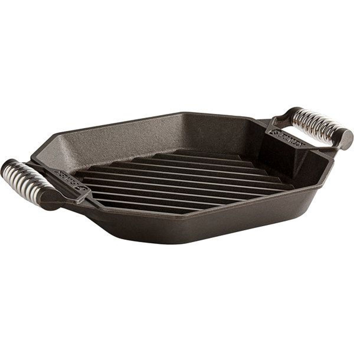LODGE - Plancha Grill Finex de hierro fundido de 30.5 cm