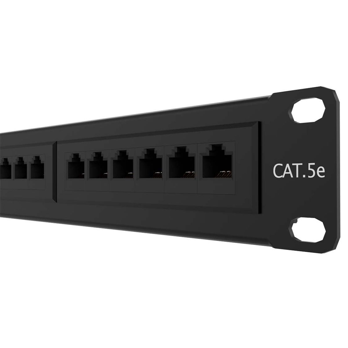 NEXXT SOLUTIONS - Patch panel 24 puertos RJ-45 Cat. 5E. AW190NXT06 Nexxt