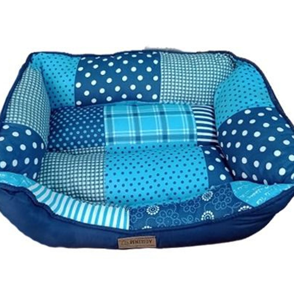 GENERICO - CAMA GRANDE PARA PERRO MILOU COLOR AZUL