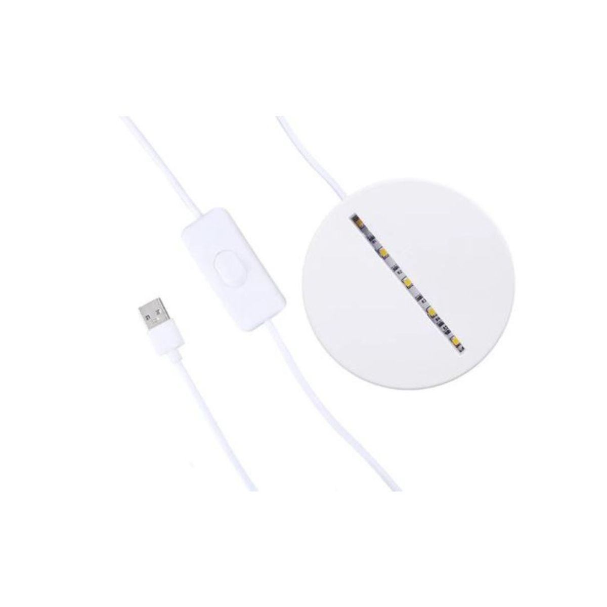 GENERICO - Lámpara de noche acrílica 3D Torre Eiffel