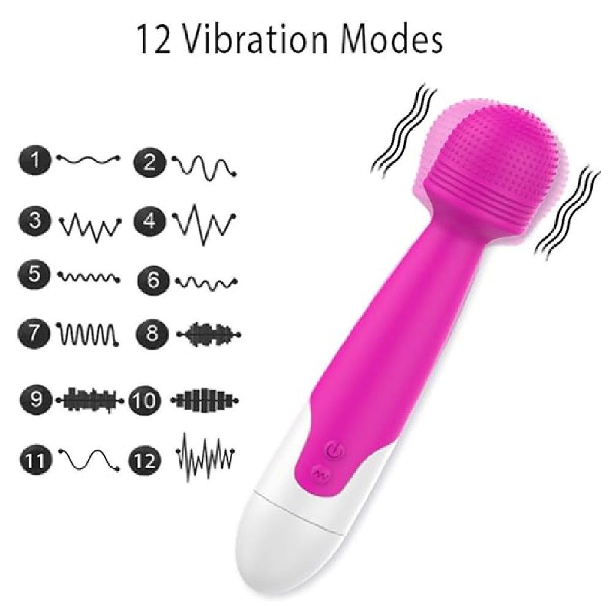 OTTOWARE - VIBRADOR TIPO MICRÓFONO
