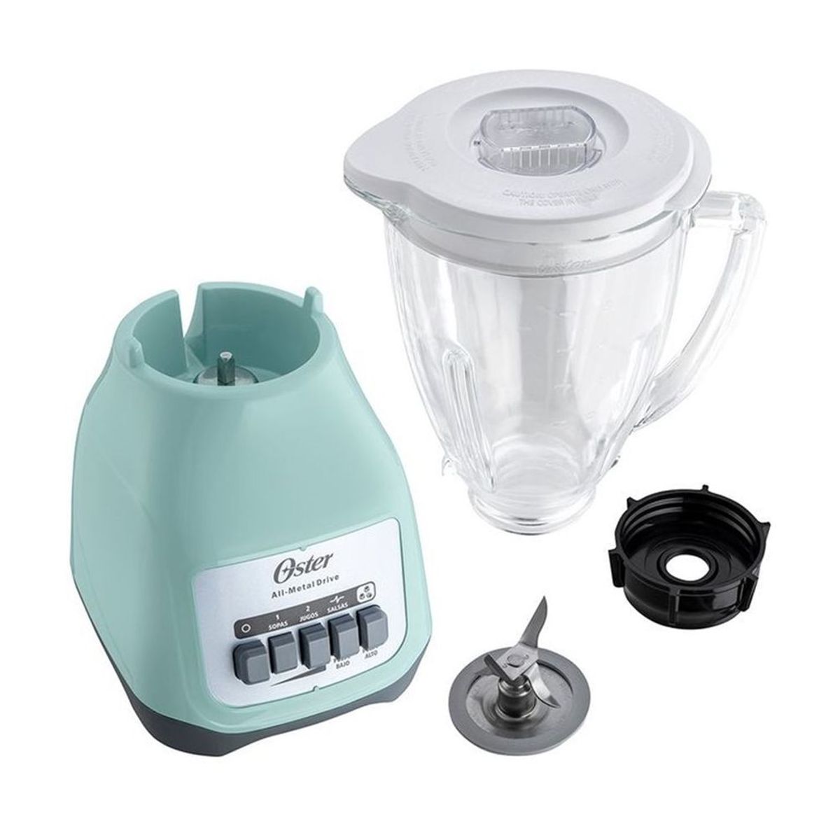 OSTER - Licuadora oster blstkag vpb 2 velocidades + pulso 15lts - celeste