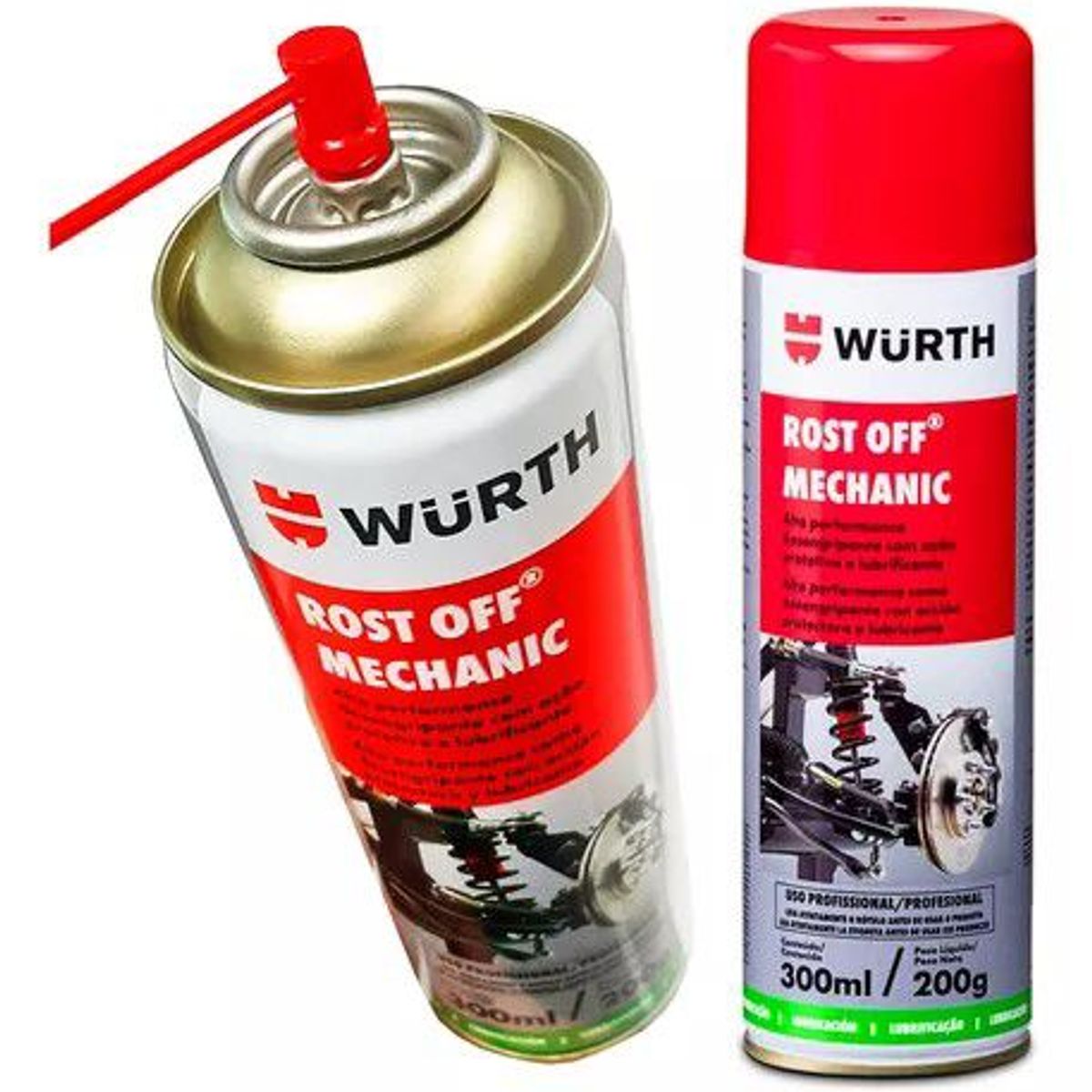 WURTH - AFLOJATODO DESOXIDANTE  WURTH DE ALTA EFICIENCIA 300ML